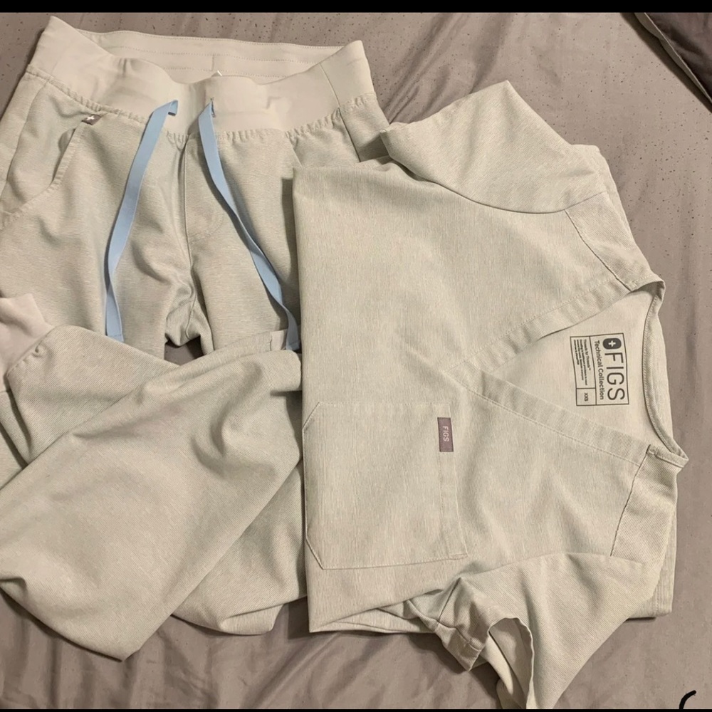 Figs space grey scrubs set
